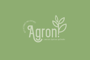 Agron Font for Branding with a Modern Vintage Vibe