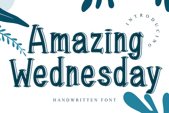Amazing Wednesday Font
