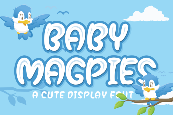 Baby Magpies Font for Web Design