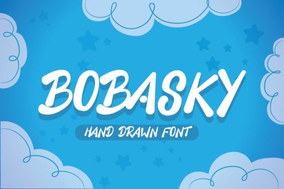 Bobasky Font for Creative Campaigns