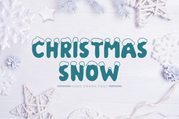 Christmas Snow Font: A Winter Wonderland for Creative Makers