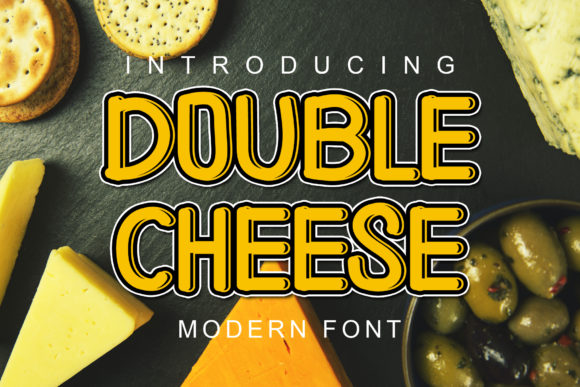 Double Cheese Font Review