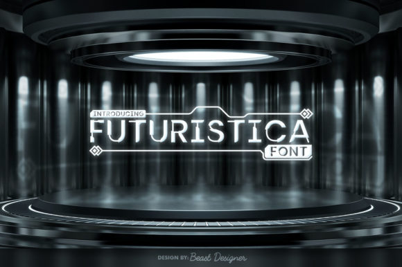 Futuristica: A Bold Display Font for Digital Campaigns