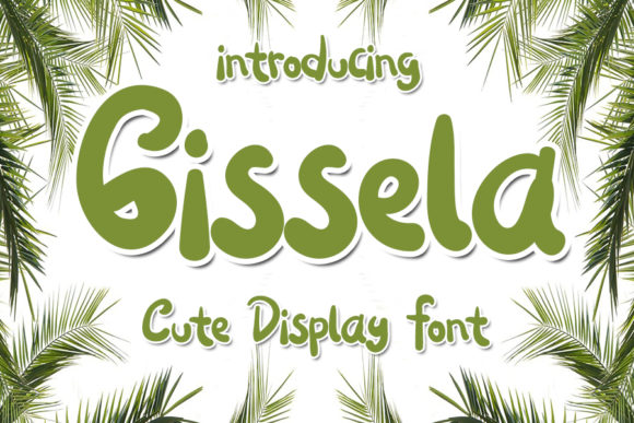 Gissela Display Font for Editorial Design and Creative Typography