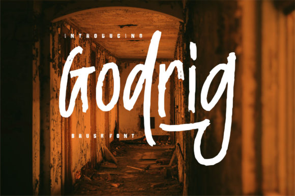 Godrig Font: A Display Typeface for Bold Branding