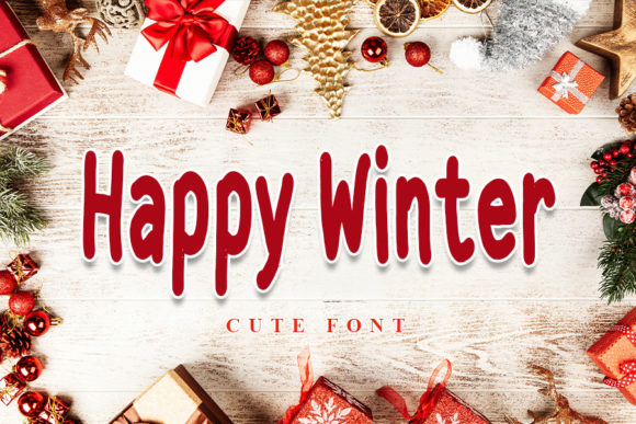 Happy Winter Font: A Warm Addition to Editorial Design