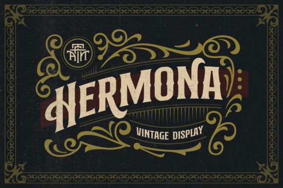Hermona Font: A Vintage Typeface for Standout Branding