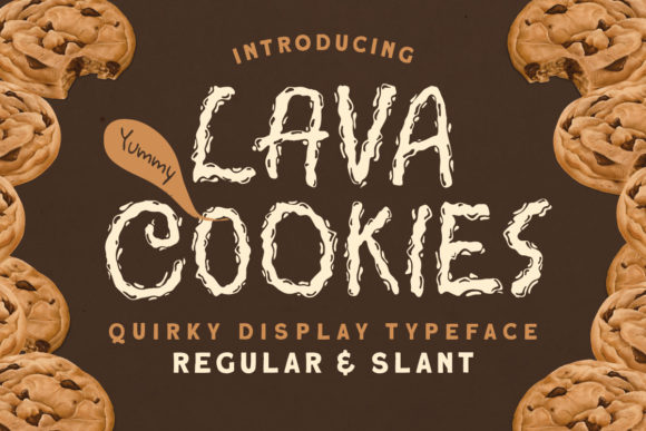 Lava Cookies Font: A Quirky Touch for Editorial Design