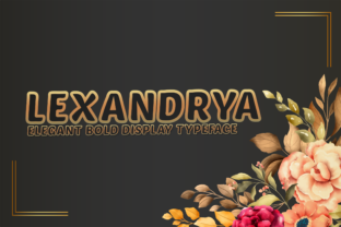 Lexandrya Outline: A Font That Elevates Brand Design