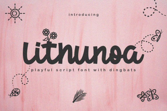 Lithunoa: A Font for Creative Businesses