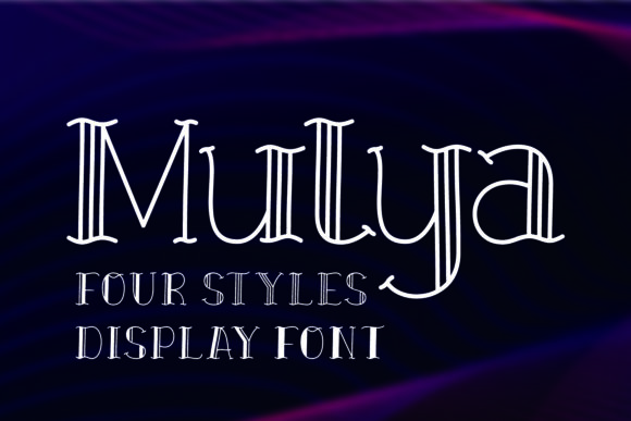 Mulya Display Font in Campaign Design