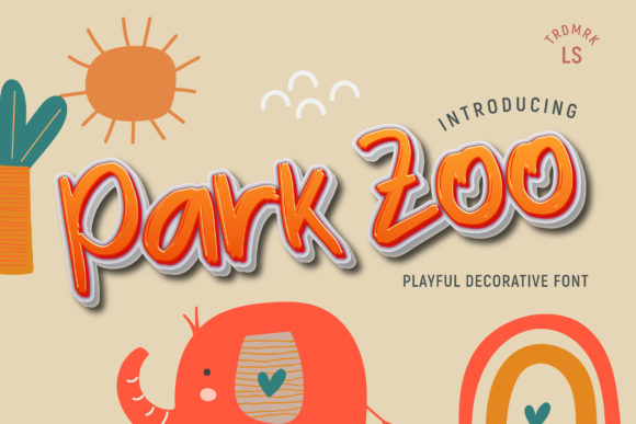 Park Zoo Font for Creative Web Projects