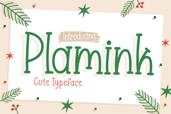 Plamink: A Cute Font for Creative Businesses