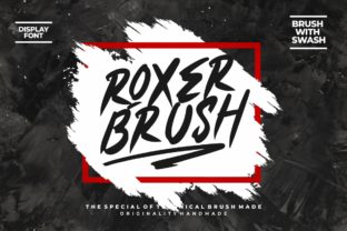Roxer Brush: A Bold Display Font for Creative Campaigns