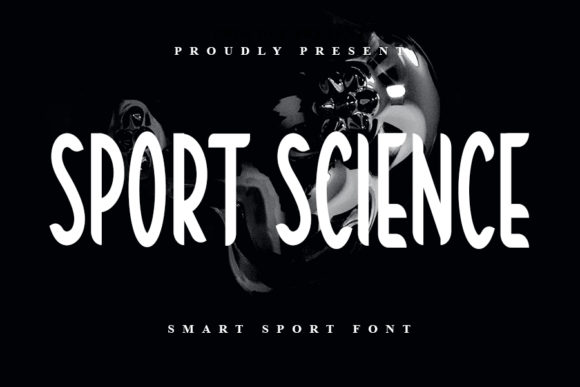Sport Science Font for Modern Web Design and Branding