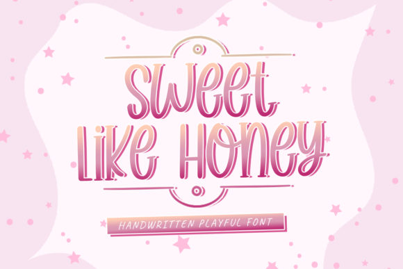 Sweet Like Honey Font for Creative Projects