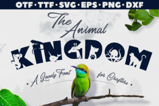 The Animal Kingdom Font: A Nature-Inspired Display Typeface for Creative Projects