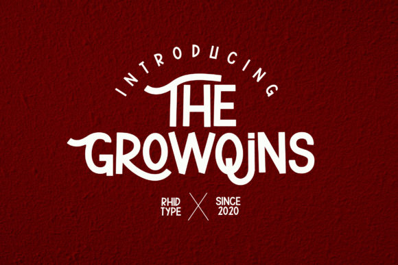 The Growqins Font: A Bold Display for Creative Makers