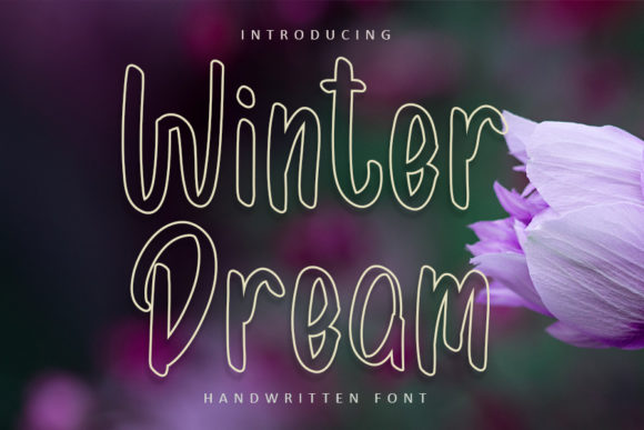 Winter Dream Font for Creative Branding Projects