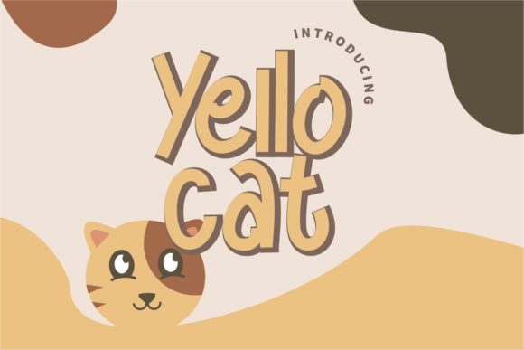 Yello Cat Font: A Cute Way to Boost Your Brand's Visuals